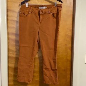 Torrid jegging Capri size 18